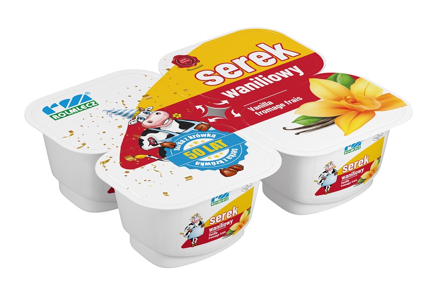 ROLMLECZ Serek homogenizowany waniliowy (4x150g) frisco.pl