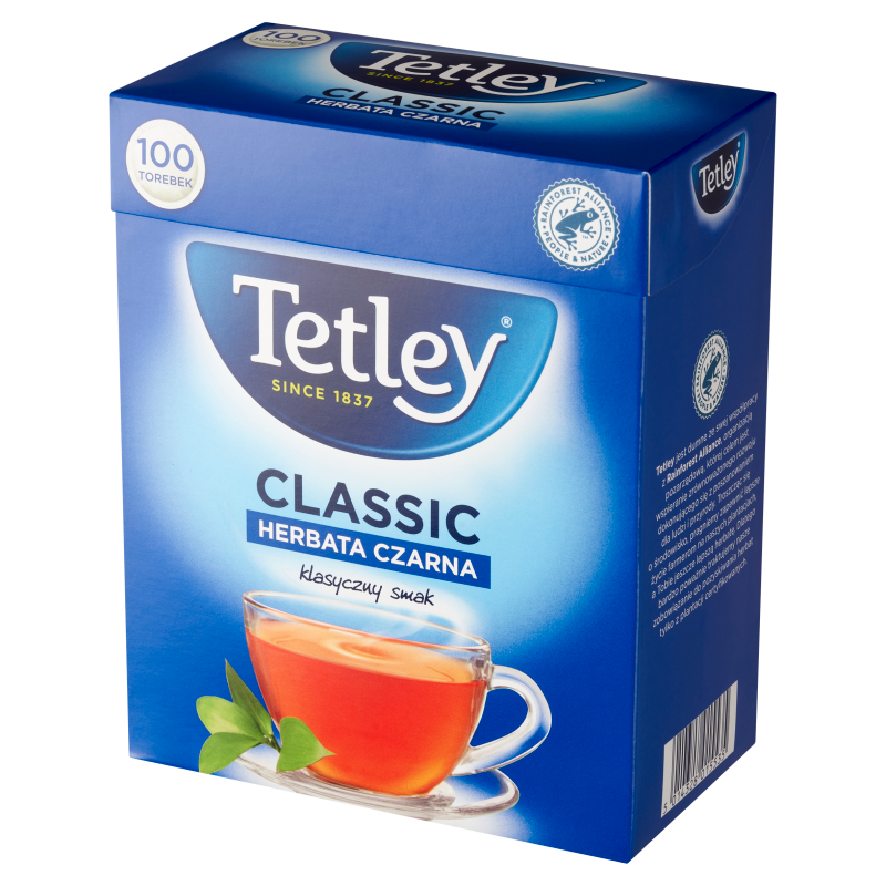 TETLEY Classic Herbata Czarna 100 torebek ex. frisco.pl