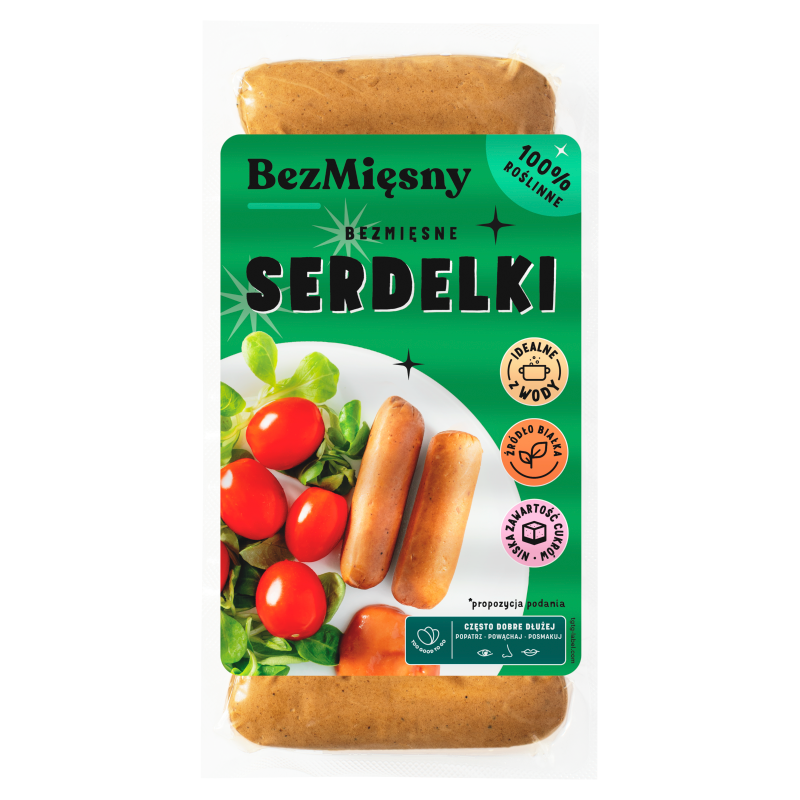 BEZMIĘSNY Bezmięsne Serdelki