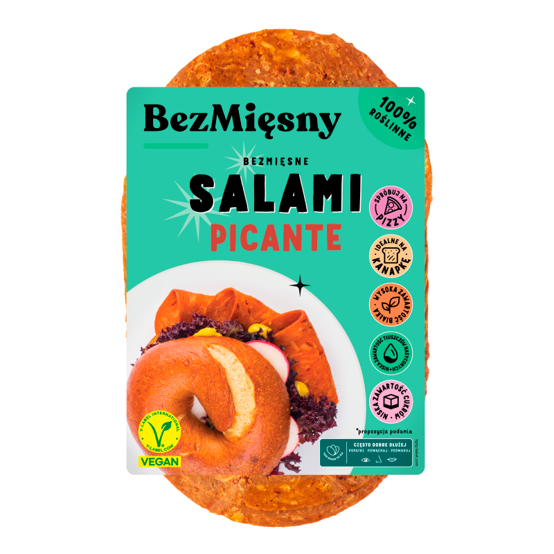 BEZMIĘSNY Bezmięsna Salami Picante