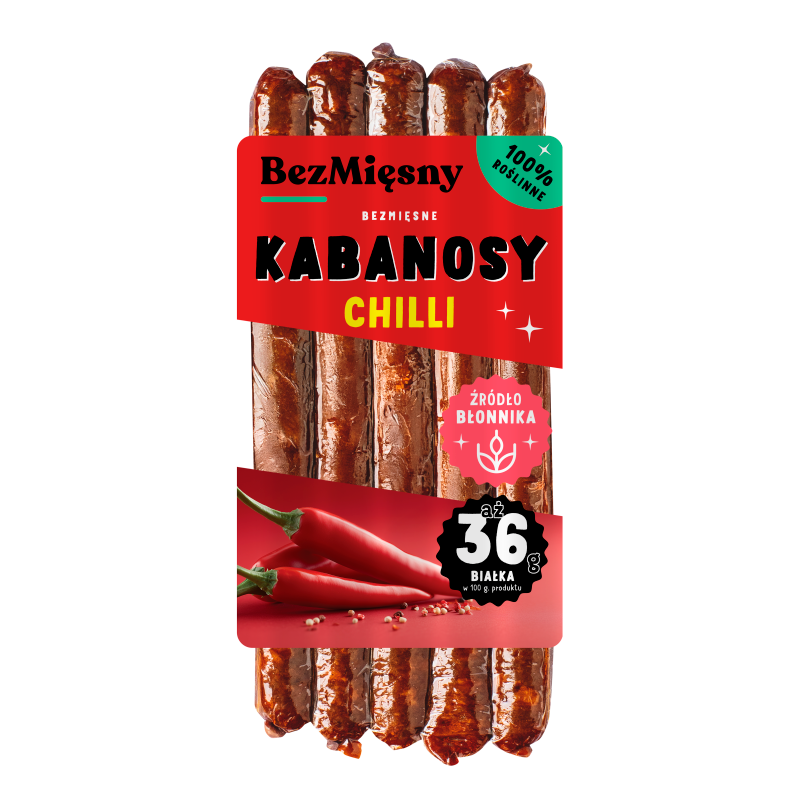 BEZMIĘSNY Kabanosy chilli frisco.pl