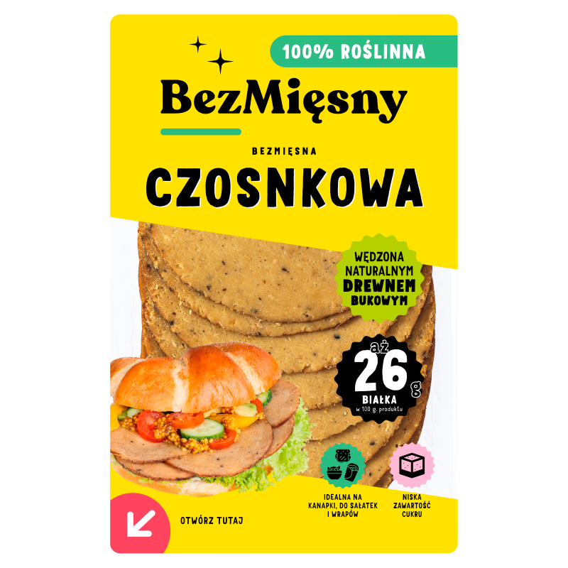 BEZMIĘSNY Bezmięsna szynka czosnkowa frisco.pl