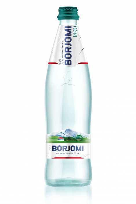 BORJOMI Woda mineralna (butelka szklana)