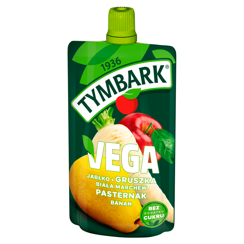 TYMBARK Mus jabłko gruszka biała marchew pasternak banan frisco.pl