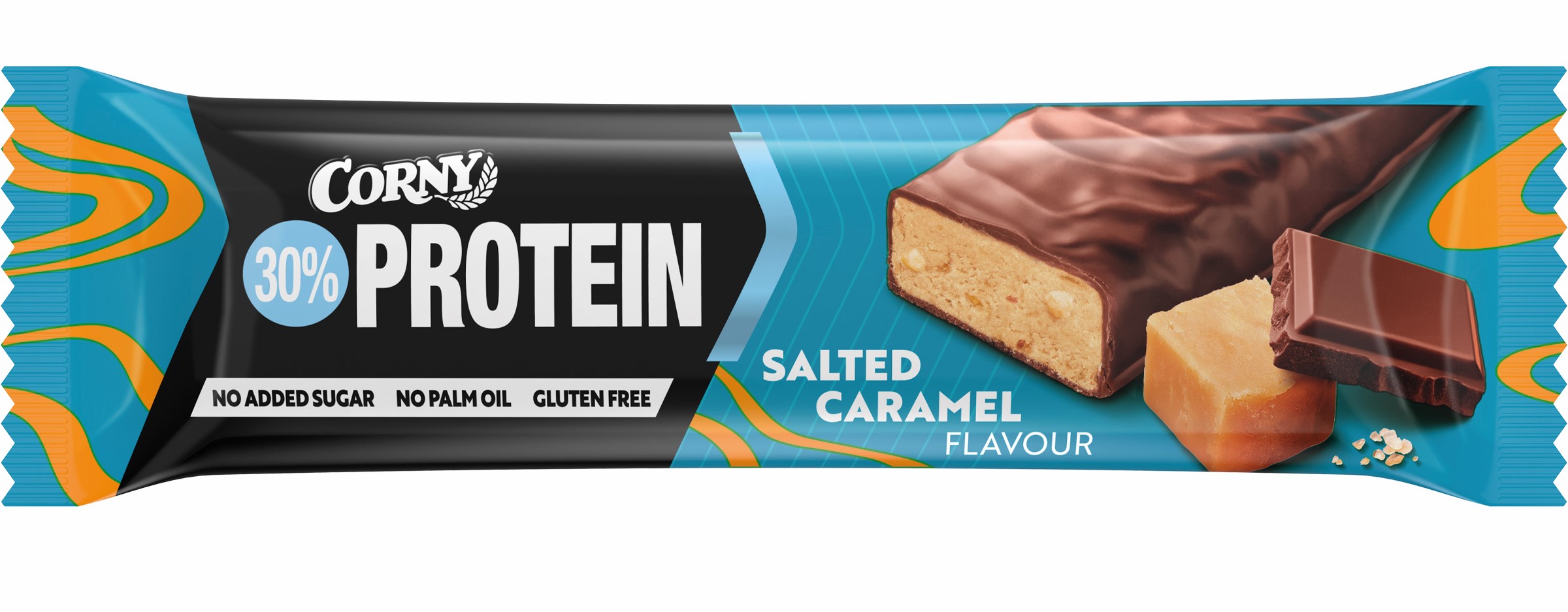 CORNY Baton proteinowy o smaku słonego karmelu