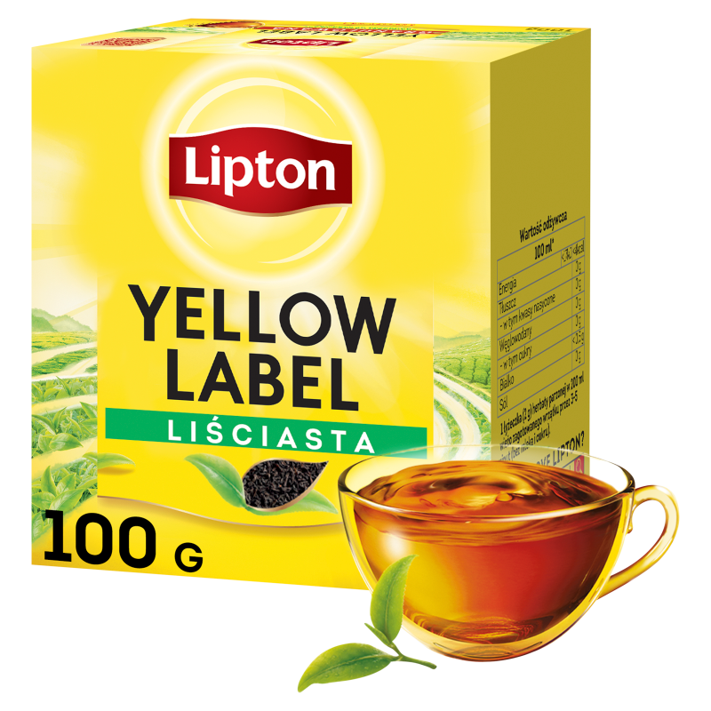 LIPTON Yellow Label Herbata liściasta frisco.pl