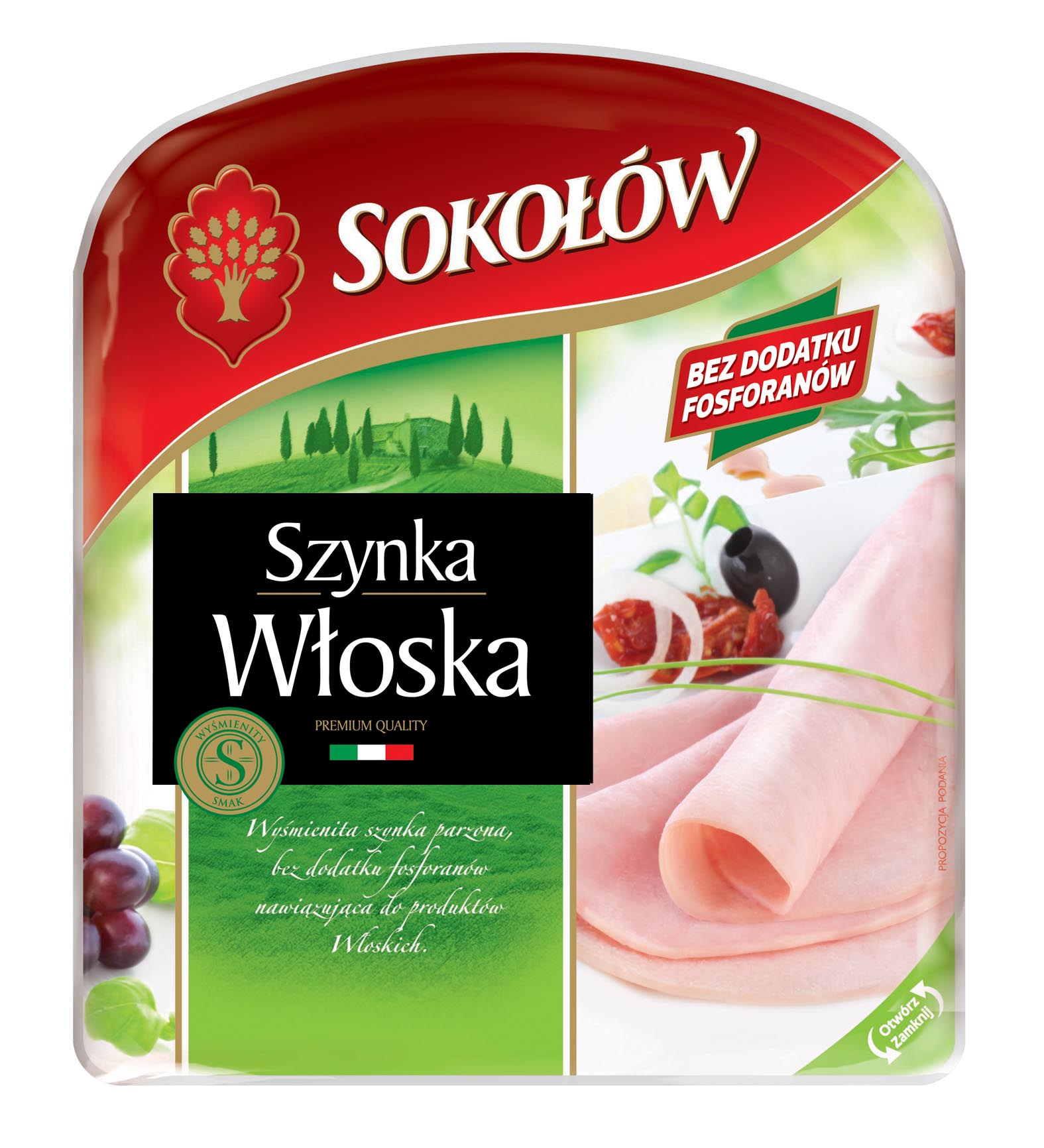 SOKOŁÓW Szynka Włoska - plastry frisco.pl