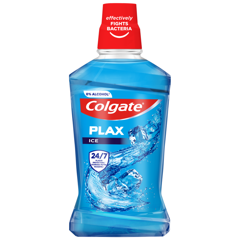 COLGATE Plax Płyn do płukania jamy ustnej Ice Splash frisco.pl