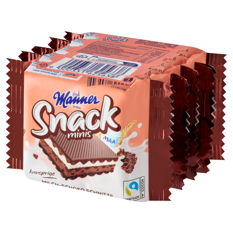 MANNER Wafle Minis kakaowe 5x25g