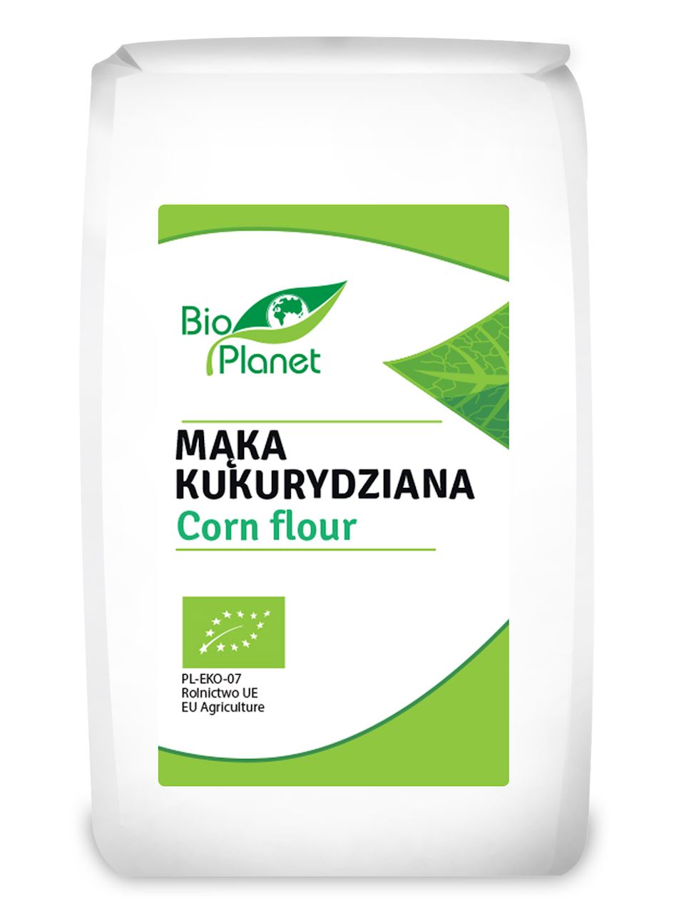 BIO PLANET Mąka kukurydziana BIO