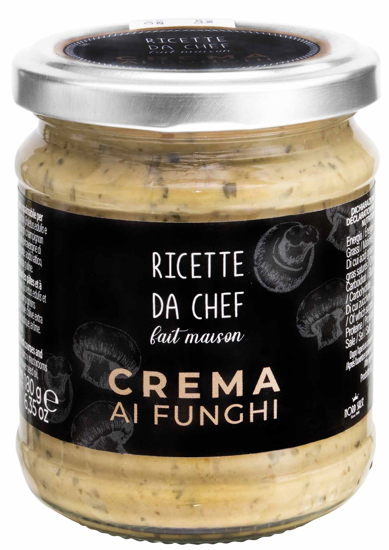RICETTE DA CHEF Sos kremowy z grzybami