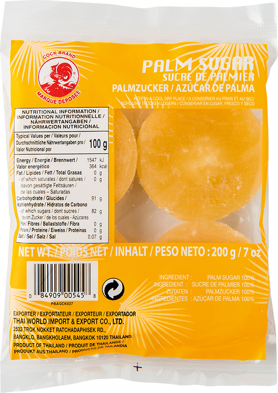 COCK Cukier palmowy - bryłki