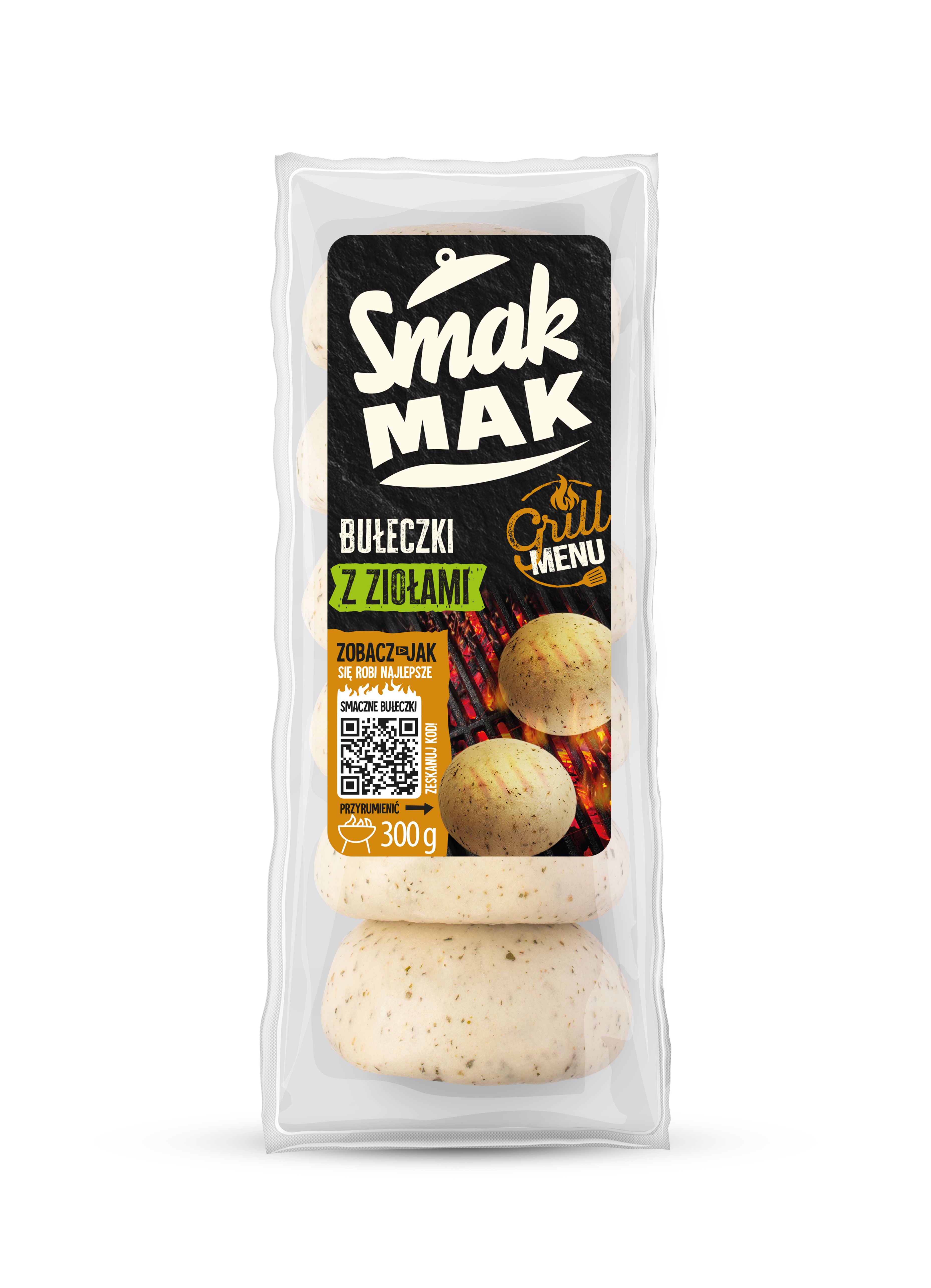 SMAKMAK Bułeczki z ziołami na grilla