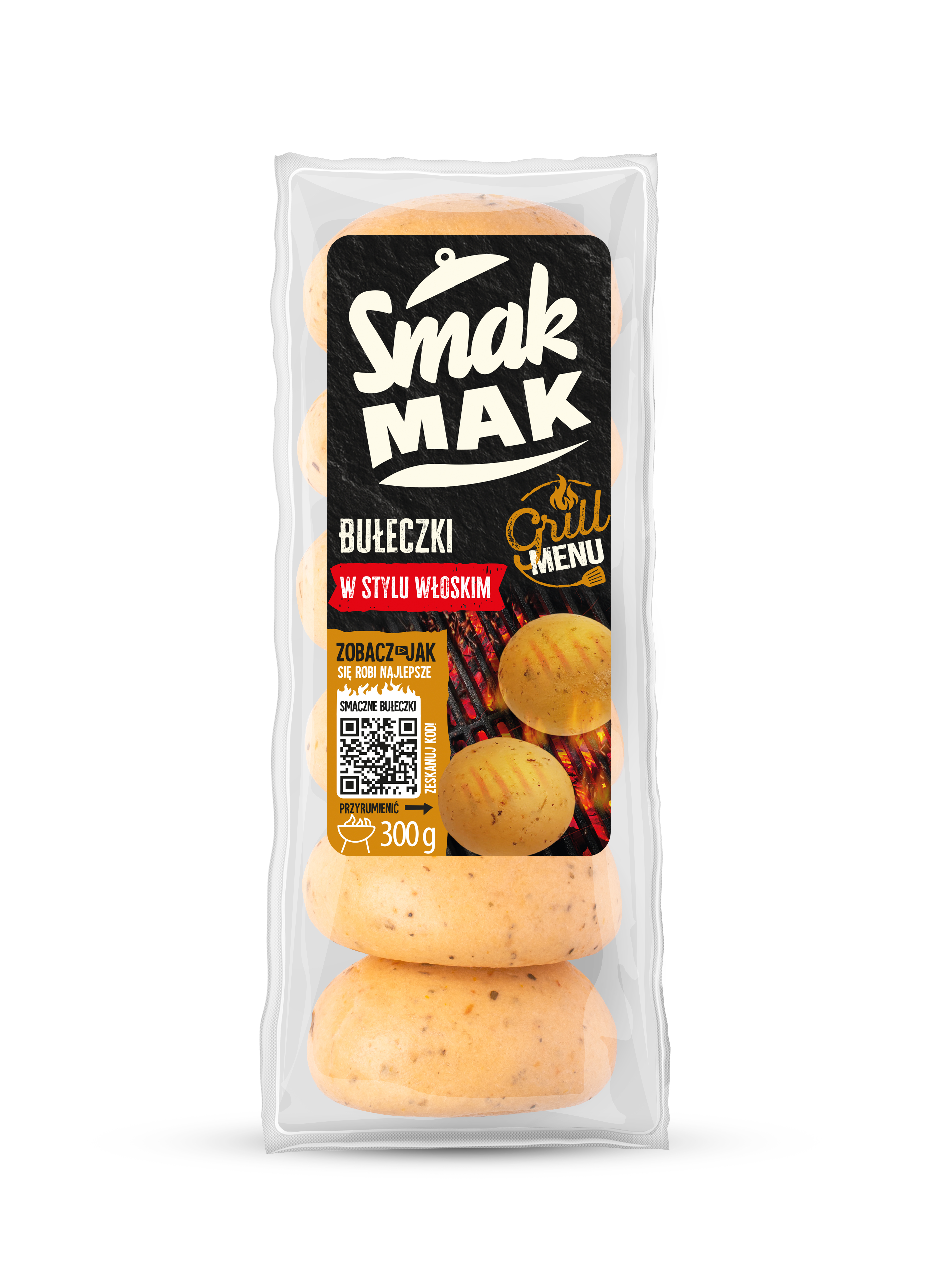 SMAKMAK Bułeczki w stylu włoskim na grilla