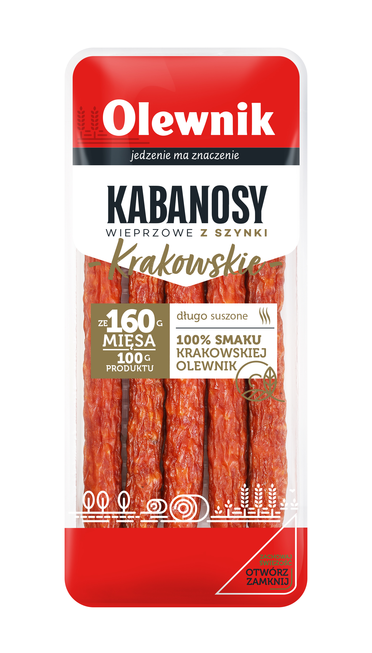 OLEWNIK Kabanosy krakowskie