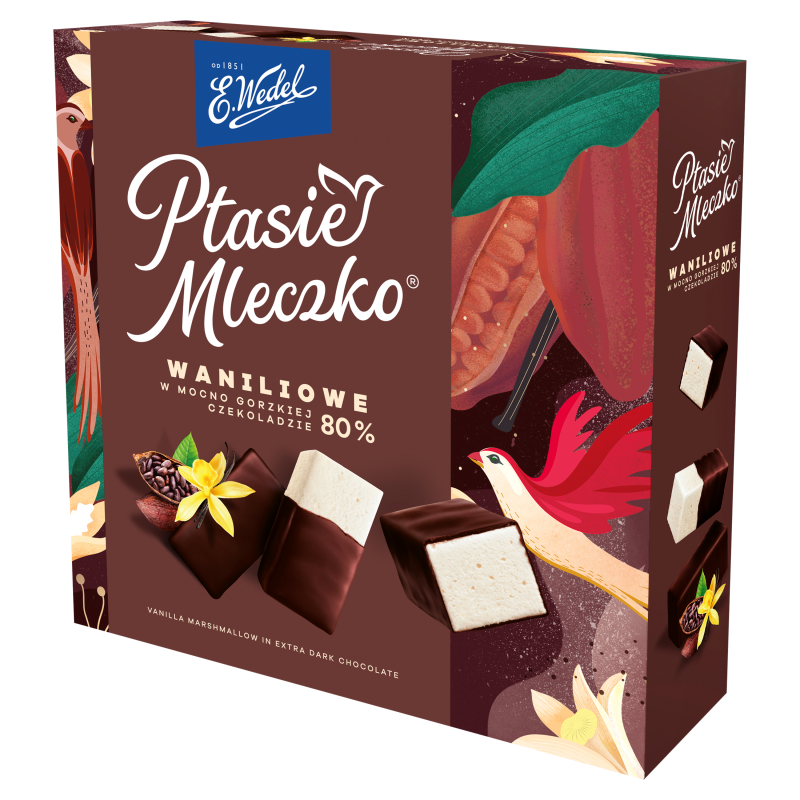 WEDEL Ptasie Mleczko w mocno gorzkiej czekoladzie frisco.pl