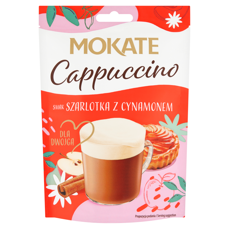 MOKATE Cappuccino o smaku szarlotki z cynamonem frisco.pl