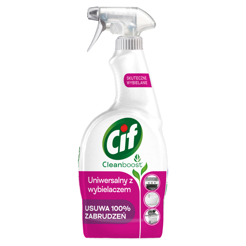 CIF Power & Shine Płyn do czyszczenia Wybielający - spray frisco.pl