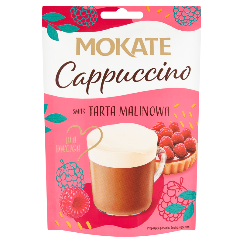 MOKATE Cappuccino o smaku tarty malinowej frisco.pl