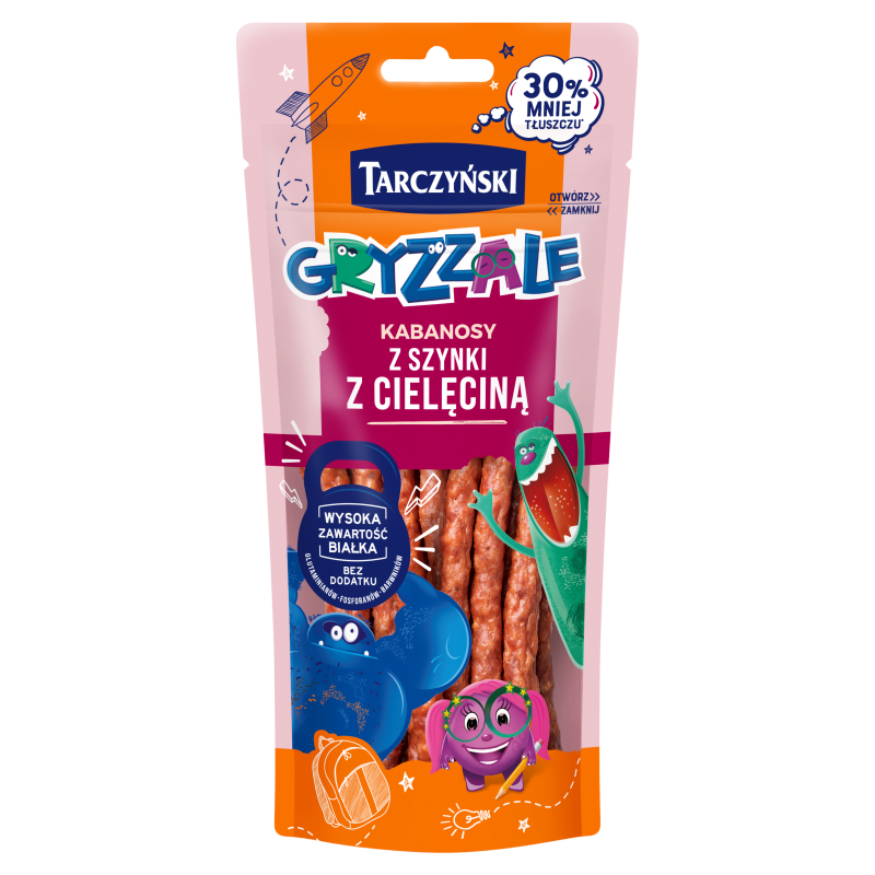 TARCZYŃSKI Gryzzale kabanoski z szynki bezglutenowe frisco.pl