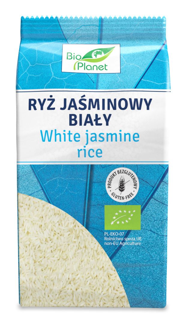 BIO PLANET Ryż jaśminowy biały BIO bezglutenowy