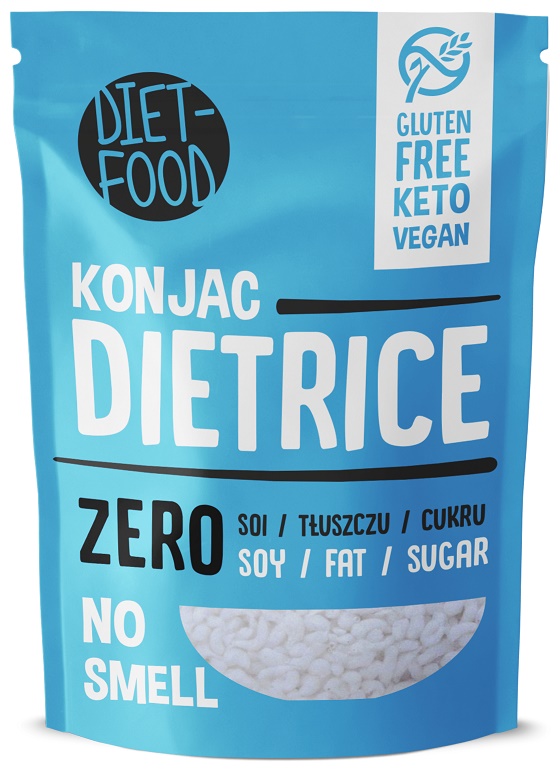 DIET FOOD Makaron konjac (w kształcie kulek) bezglutenowy