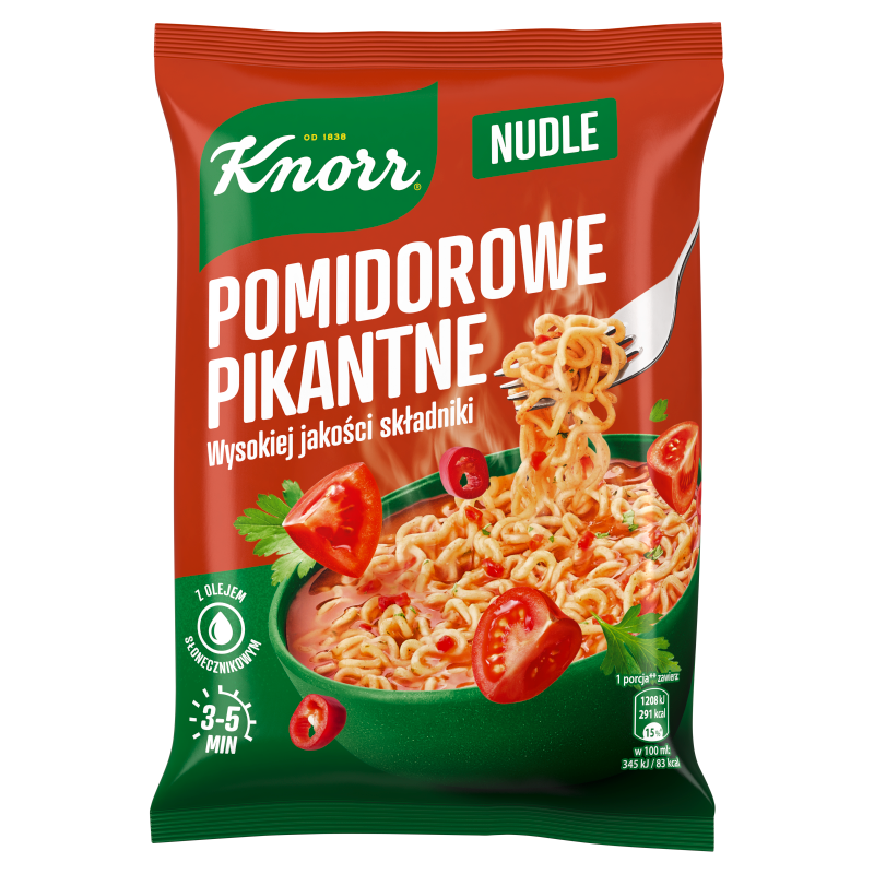 KNORR Nudle Pomidorowe pikantne frisco.pl