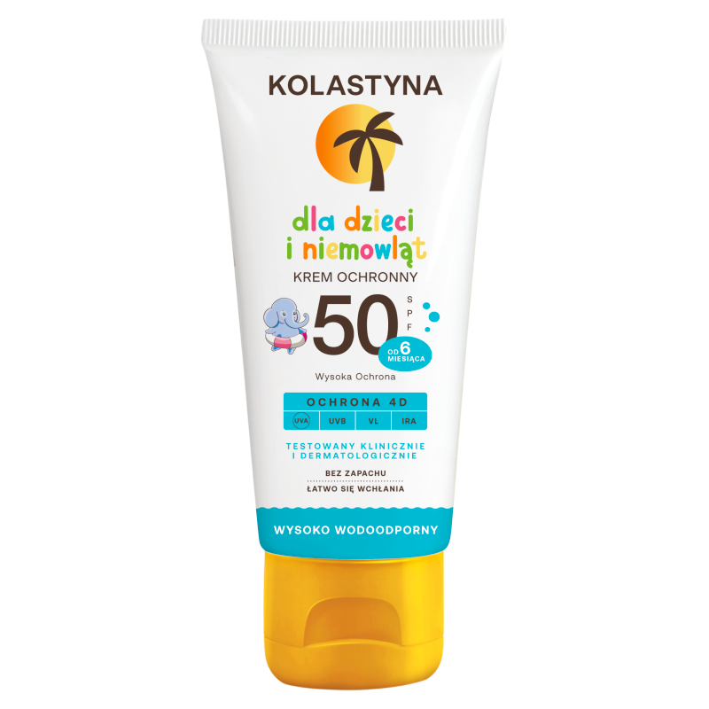 KOLASTYNA SUN Care Krem dla dzieci i niemowląt SPF50
