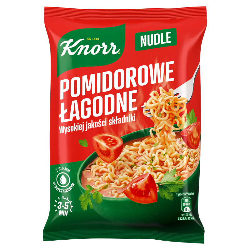 KNORR Nudle Pomidorowe łagodne frisco.pl