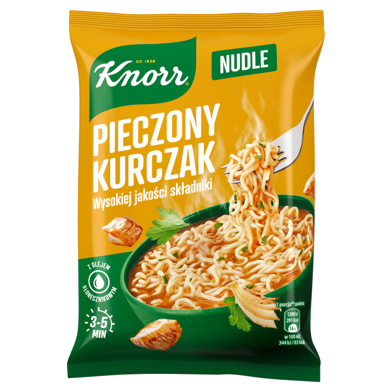 KNORR Nudle Pieczony kurczak frisco.pl