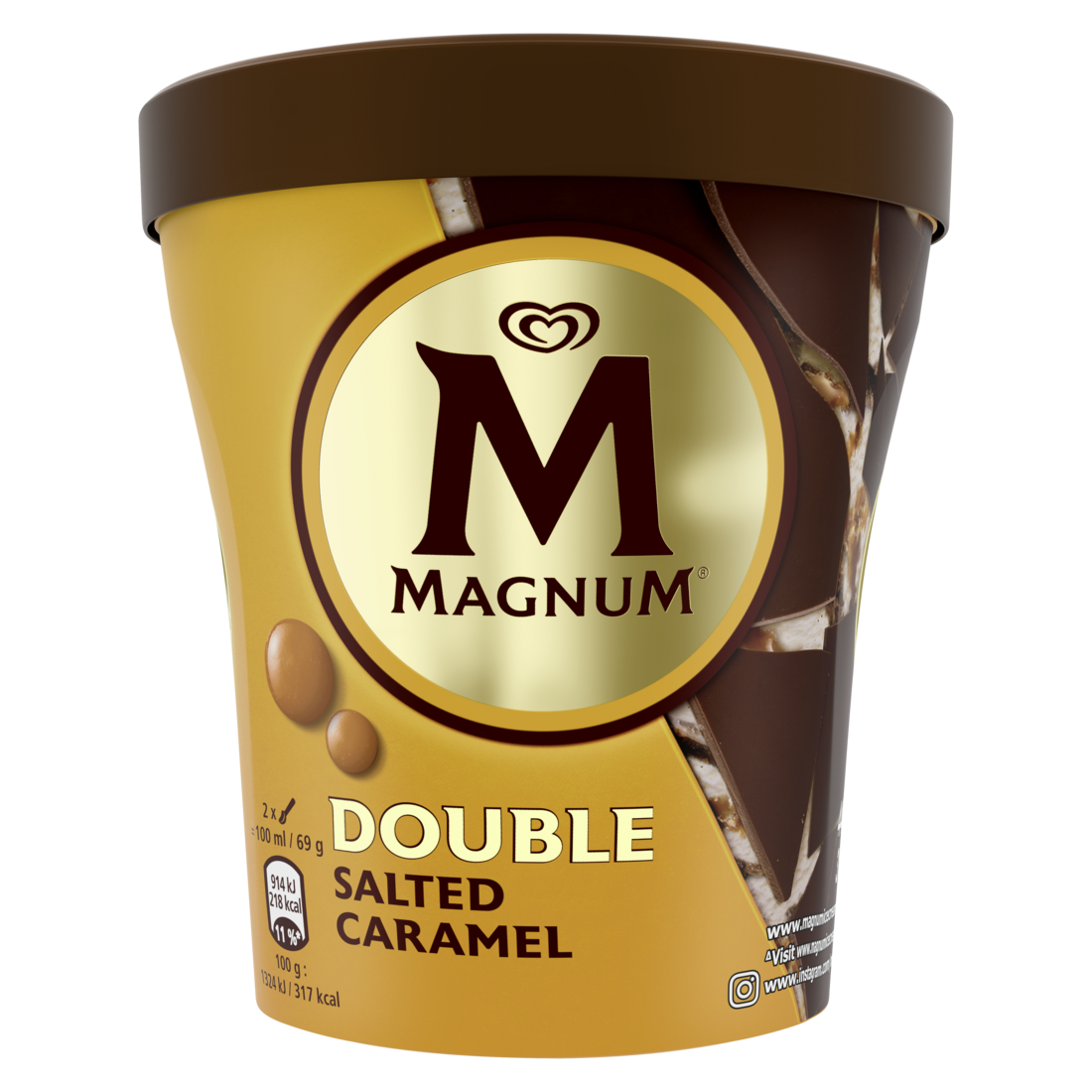 MAGNUM Double Lody o smaku słonego karmelu