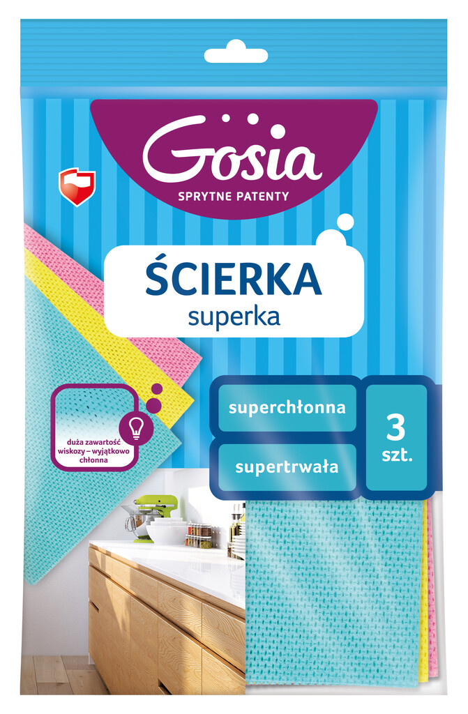GOSIA Ścierka kuchenna superka 3 sztuki