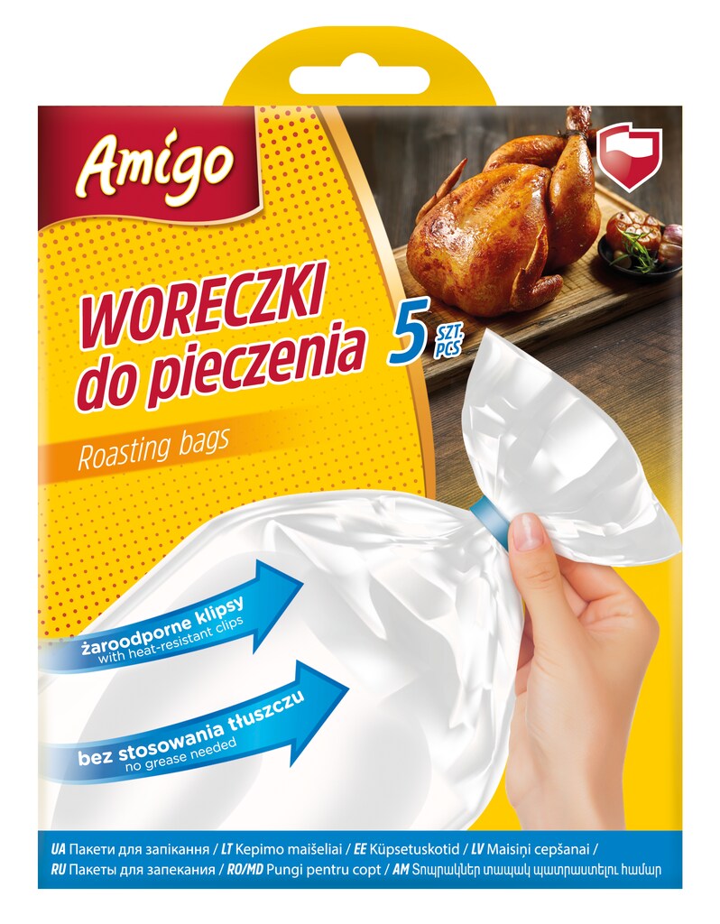 AMIGO Woreczki do pieczenia 5 szt.