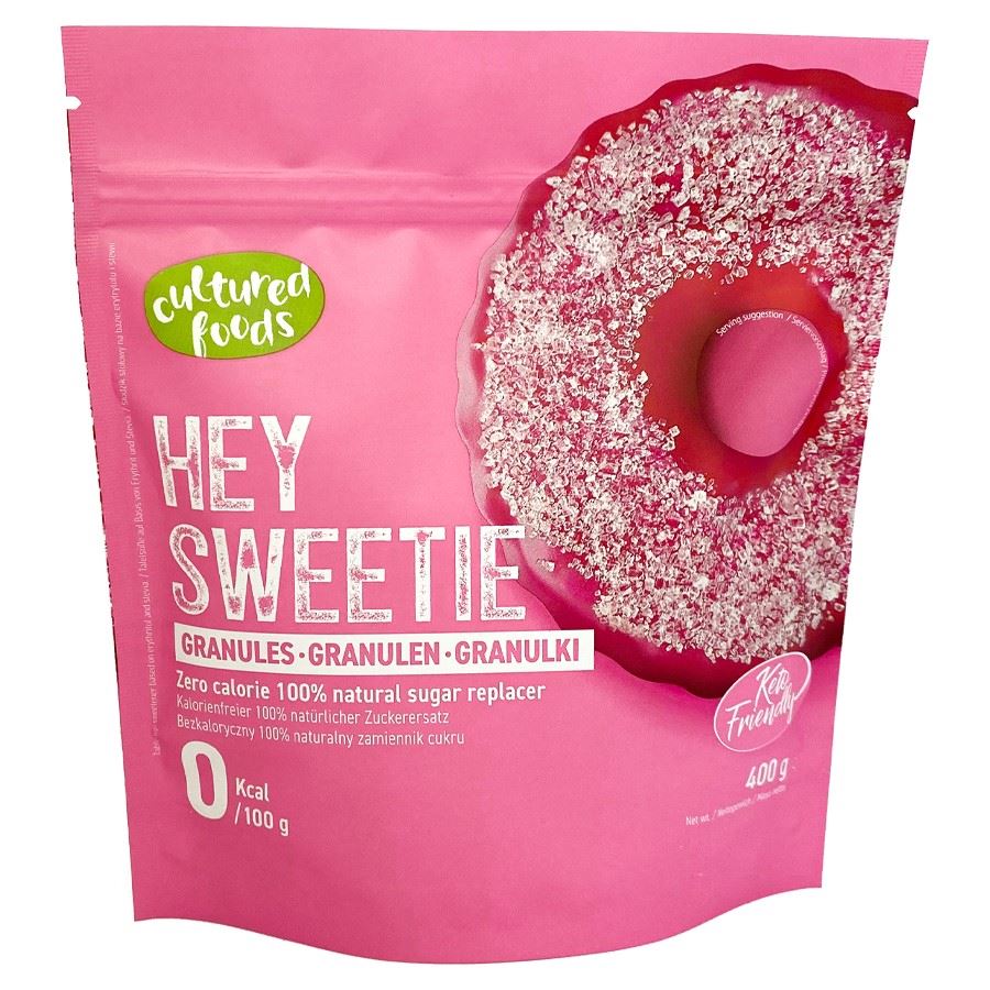 CULTURED FOODS Granulki HEY SWEETIE - naturalny zamiennik cukru