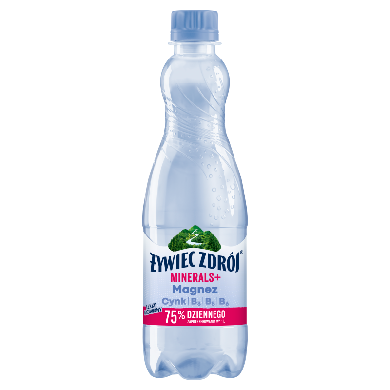 ŻYWIEC ZDRÓJ Minerals+ Woda mineralna gazowana