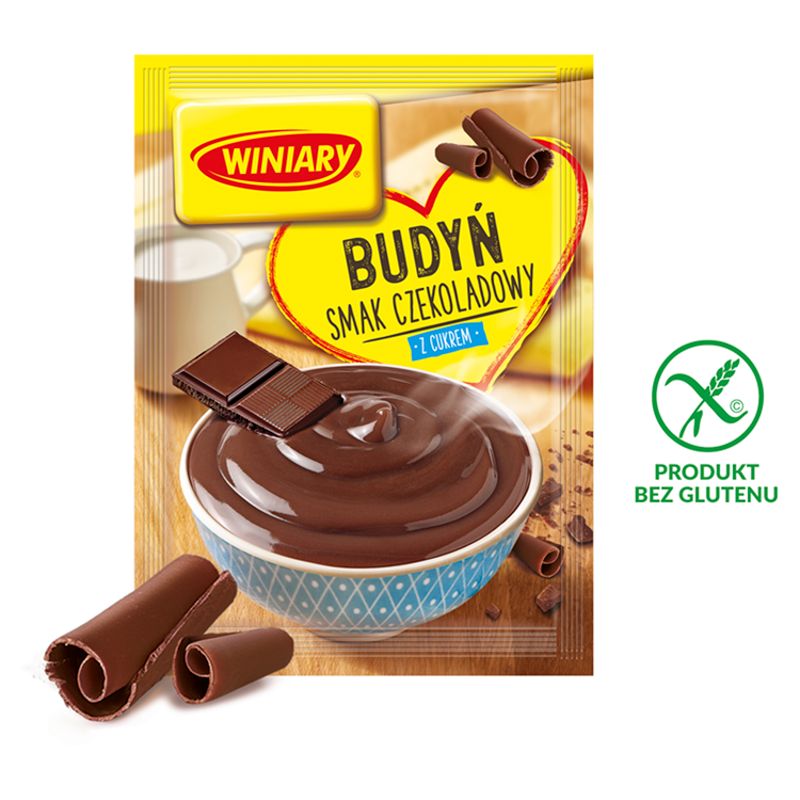 WINIARY Budyń o smaku czekoladowym (z cukrem) bezglutenowy frisco.pl