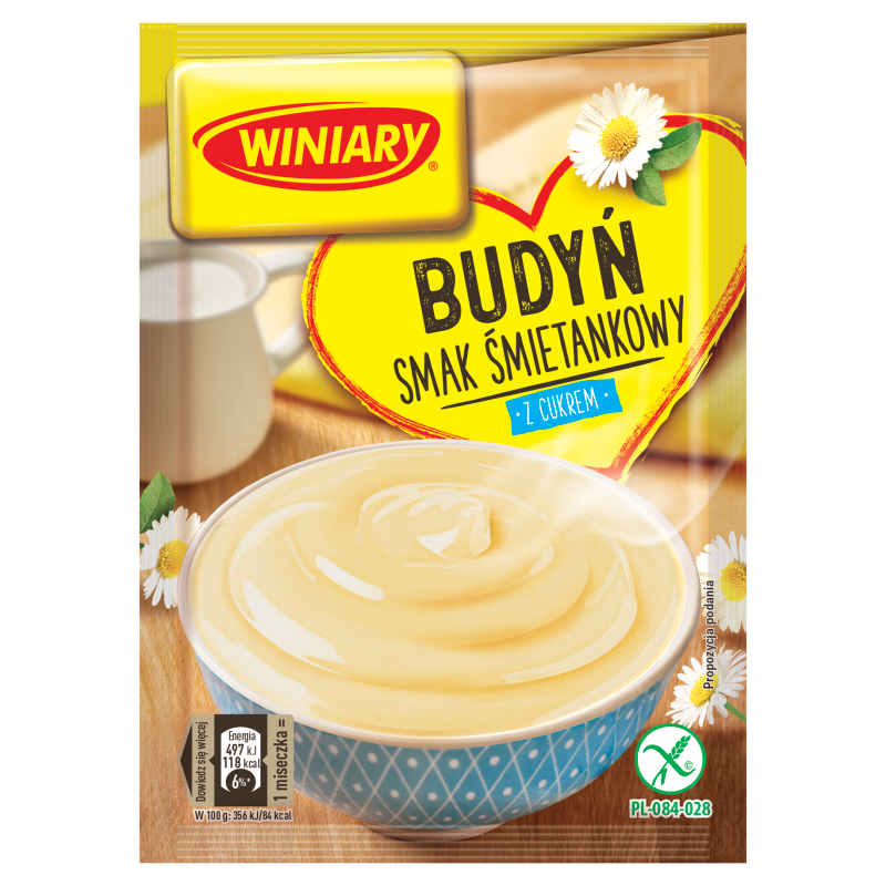 WINIARY Budyń o smaku śmietankowym (z cukrem) bezglutenowy frisco.pl