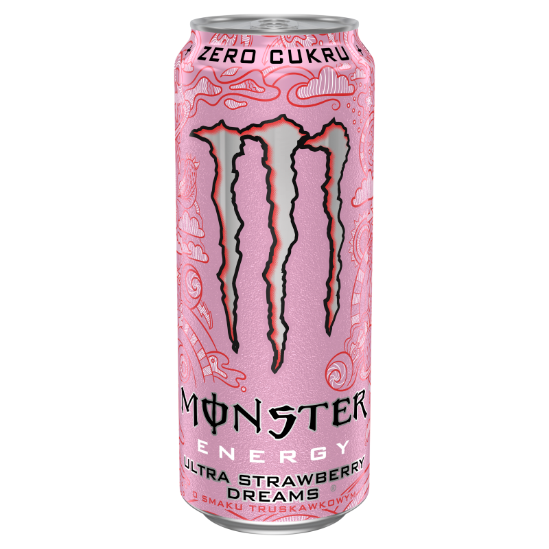 MONSTER Ultra Strawberry Dreams Gazowany napój energetyzujący frisco.pl