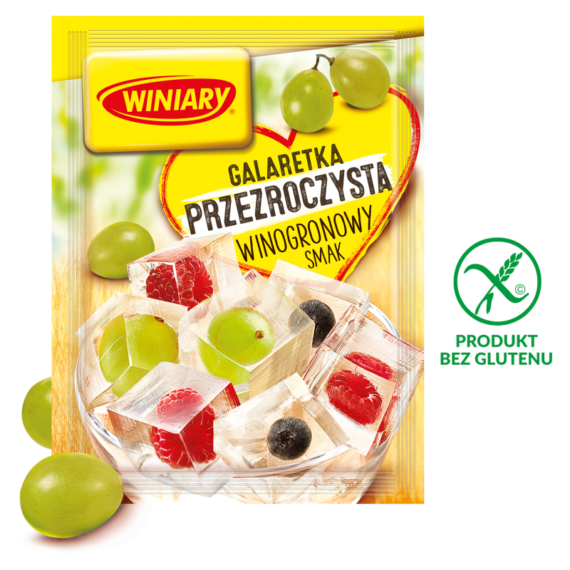 WINIARY Galaretka przezroczysta o smaku winogronowym bezglutenowa frisco.pl
