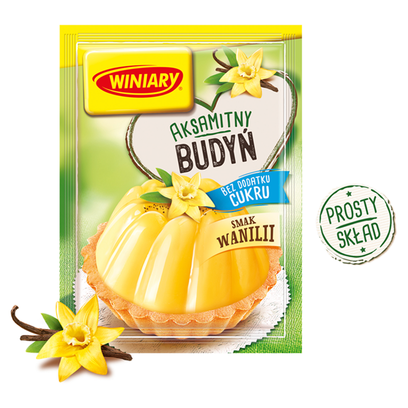 WINIARY Budyń o smaku waniliowym (bez cukru) bezglutenowy frisco.pl