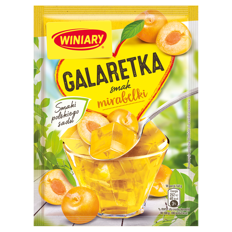 WINIARY Galaretka o smaku mirabelki frisco.pl