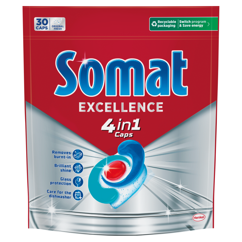 SOMAT Excellence Kapsułki do zmywarki 30szt. frisco.pl