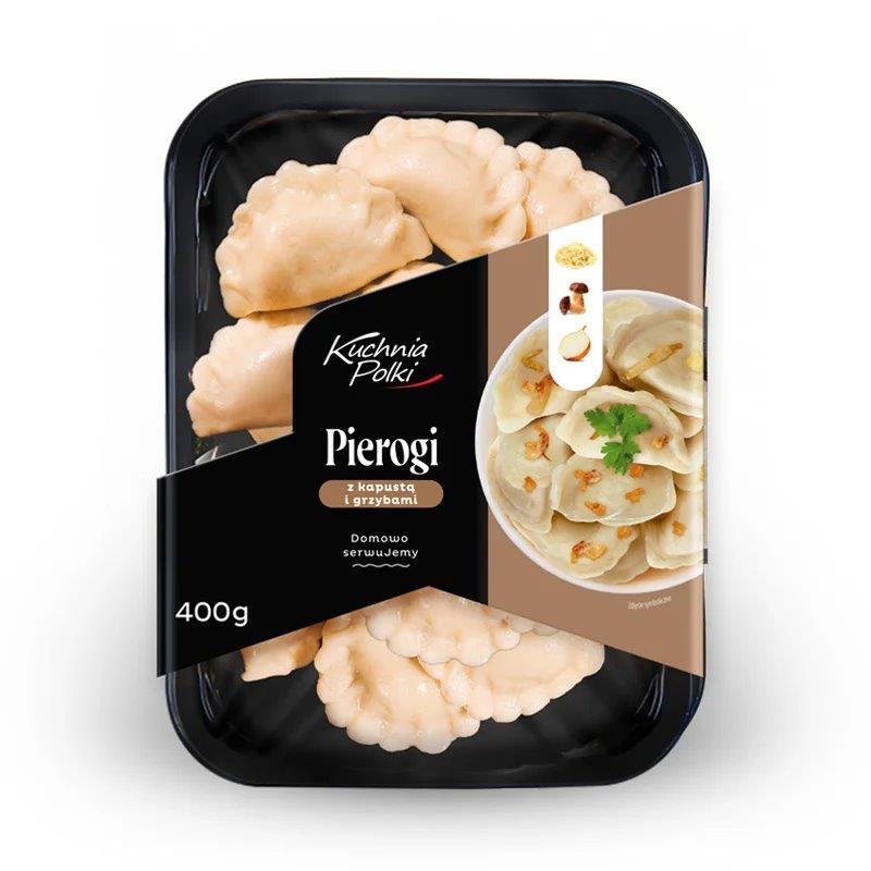 KUCHNIA POLKI Pierogi z kapustą i grzybami