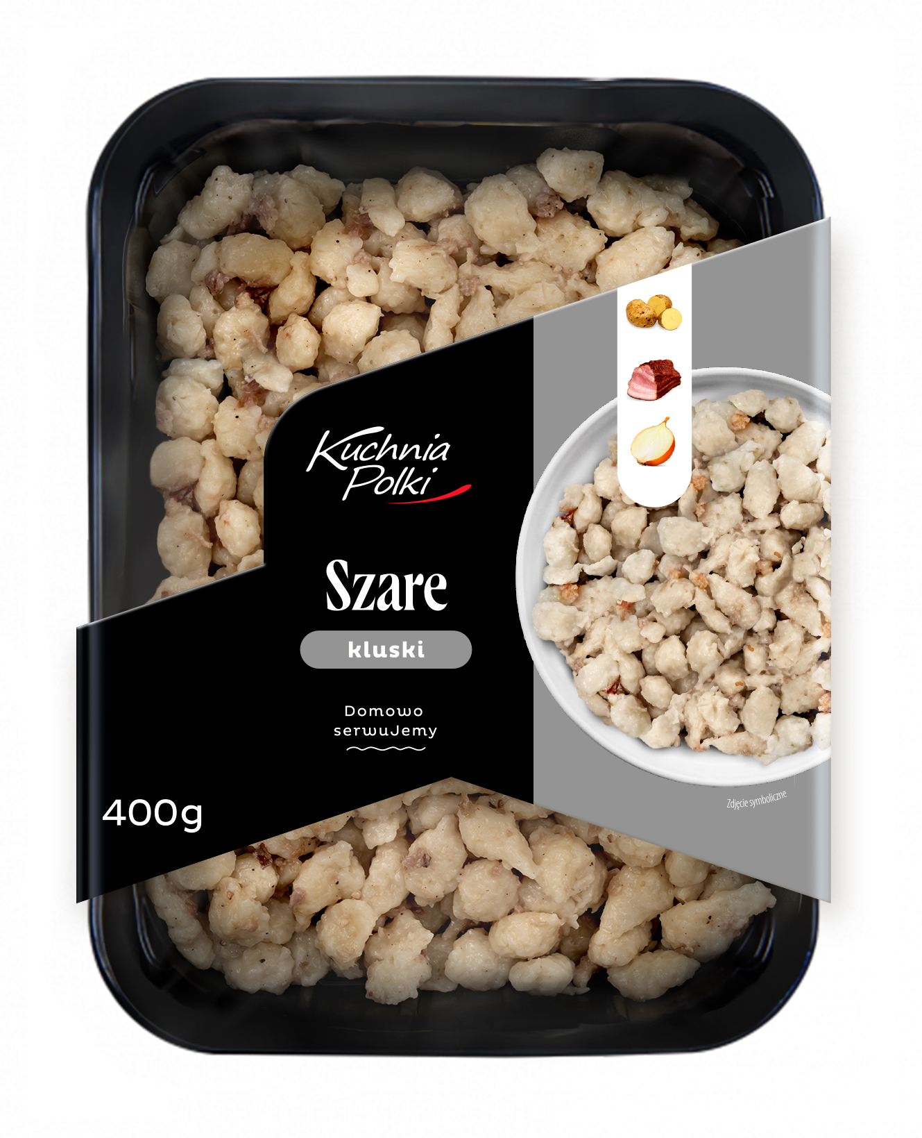 KUCHNIA POLKI Szare kluski