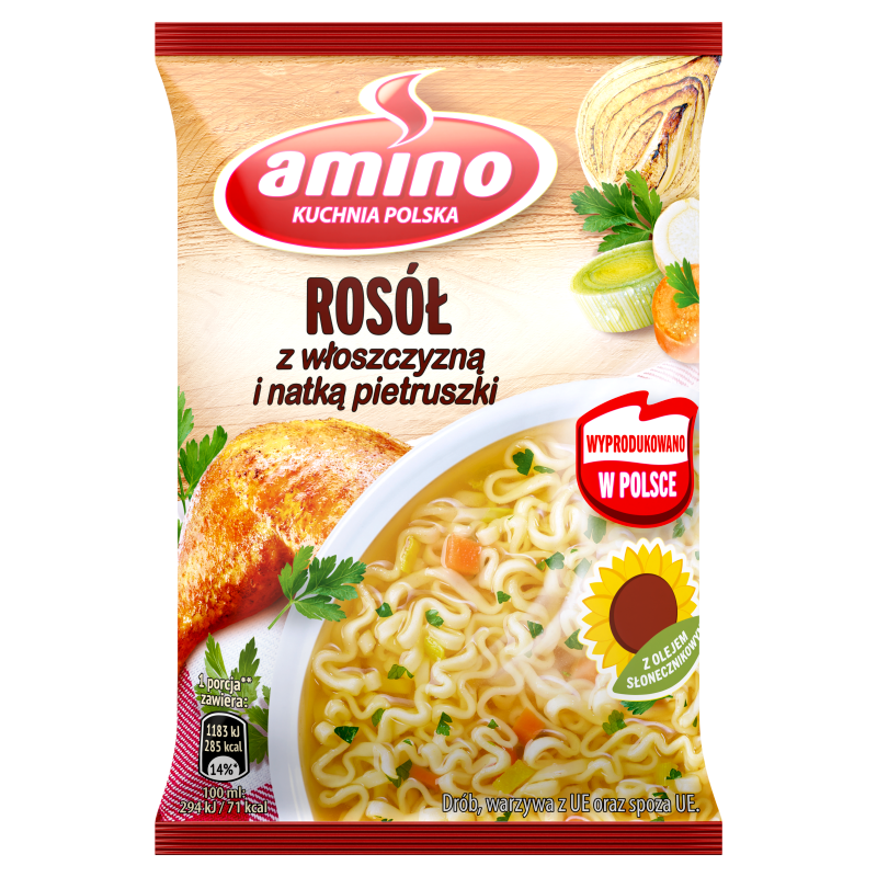 AMINO Rosół z włoszczyzną i natką pietruszki frisco.pl