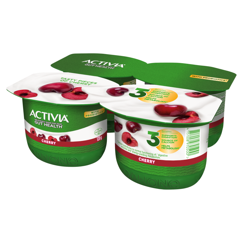 ACTIVIA Jogurt wiśniowy 4x120g frisco.pl