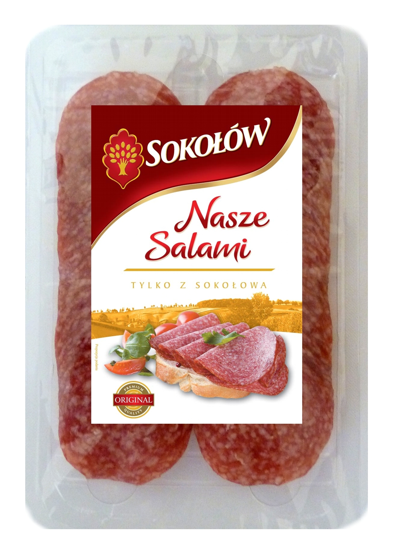 SOKOŁÓW Nasze salami plastry