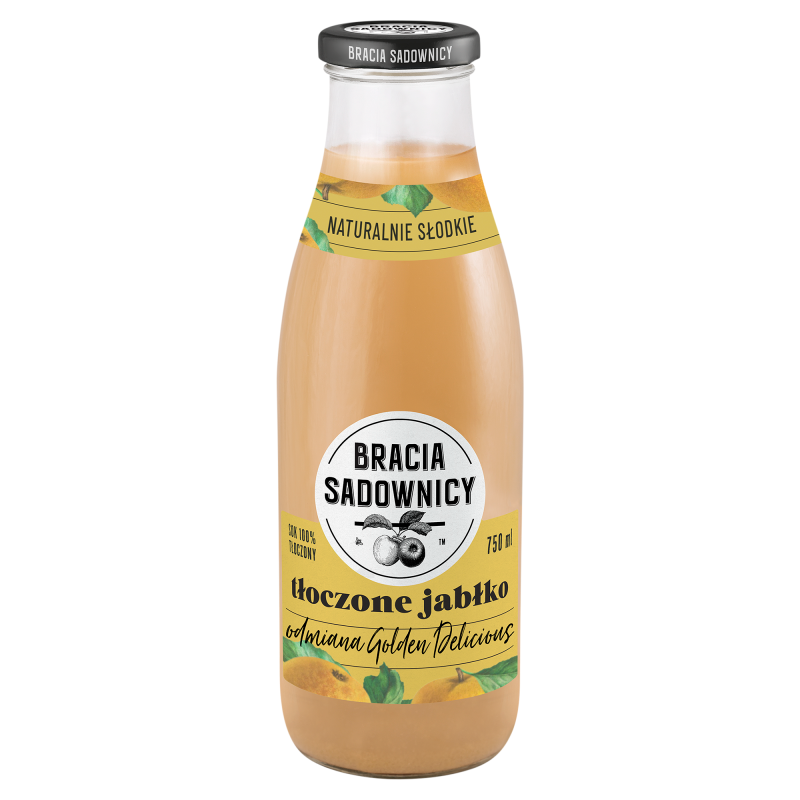 BRACIA SADOWNICY Tłoczone jabłko odmiana Golden Delicious