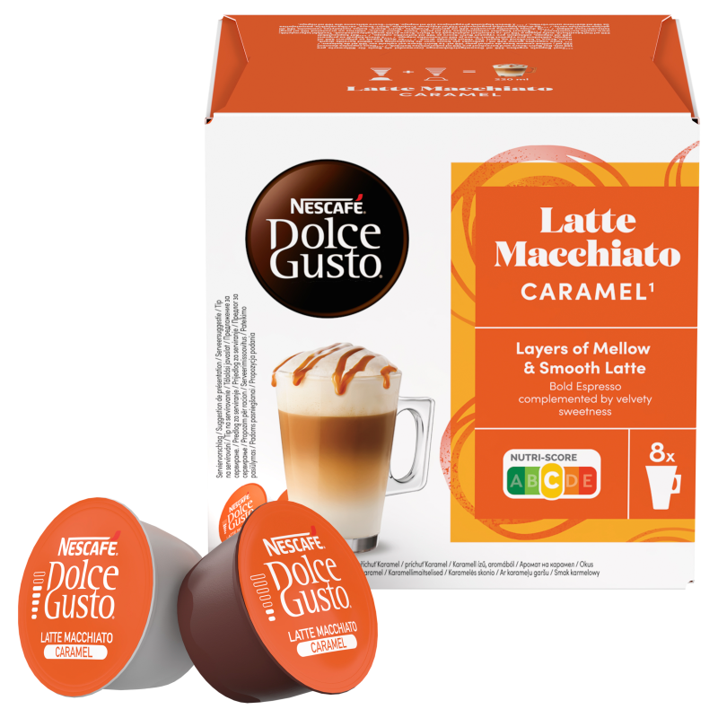 NESCAFÉ Dolce Gusto Latte Macchiato Caramel (16 kapsułek) frisco.pl