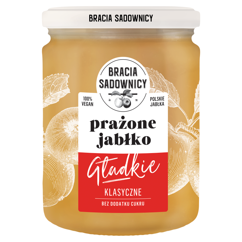 BRACIA SADOWNICY Jabłka prażone klasyczne (gładkie)